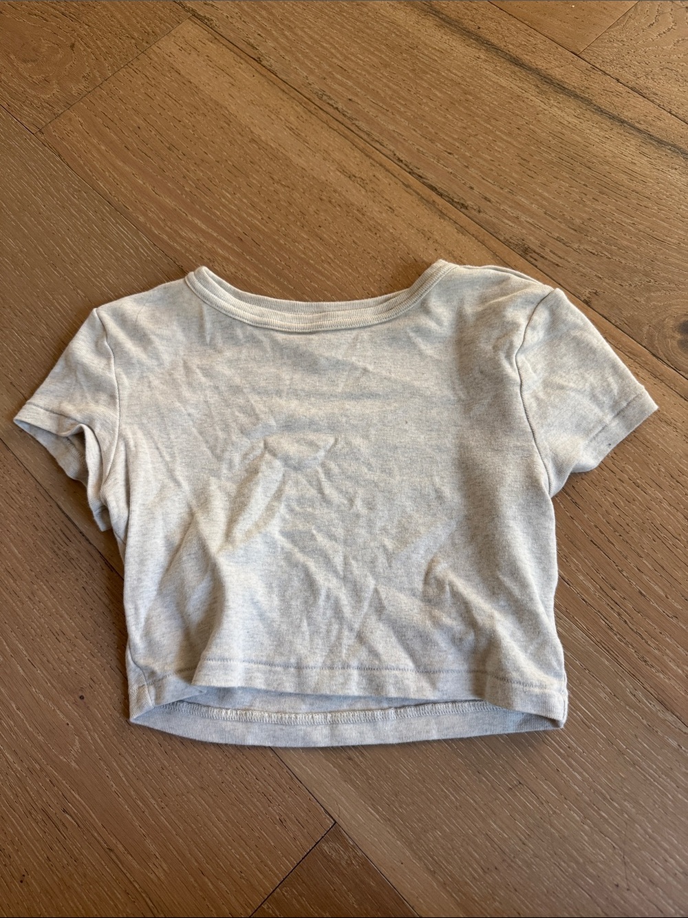 Elwood baby core tee - vintage snow heather XS
